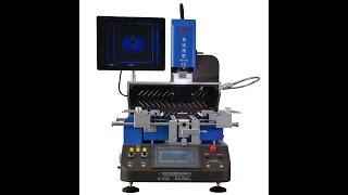 WDS-650 automatic BGA rework station with optical alignment camera, 3 heaters, touch panel operate