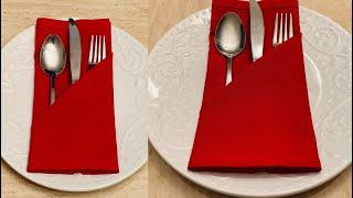 DIY: Pocket Napkin Folding {MadebyFate} #432