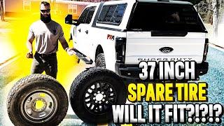 The Truth: Will a 37-Inch Spare Tire Fit Your F250?