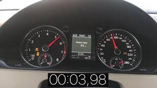 VW CC 3.6 V6 2012 Launch-control 0-100