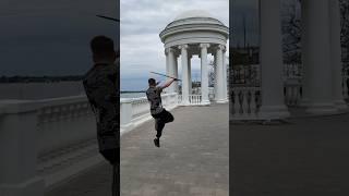  Невероятные броски с поворотом на 720, 540 и 360°! #фланкировка #Волгоград #казаки