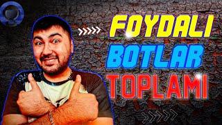 BLOGGERLAR UCHUN ENG FOYDALI BOTLAR | TOP 2 BOTLAR ROYXATI 