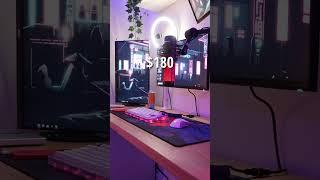 How Much Is The IKEA Desk Setup? | #gamingsetup #streamingsetup #ikea #pcgaming