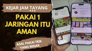 Nonton Video Sendiri 1 Jaringan Itu Aman, Hanya Dengan Trik Sederhana, Ini Buktinya