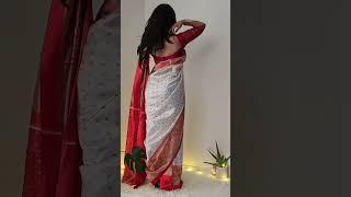 Beautiful Girl in Saree | Stylish Saree look #shorts #periscope #shortsfeed #bigo #tangolive #saree