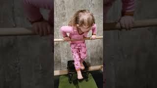 Two years old gymnastics