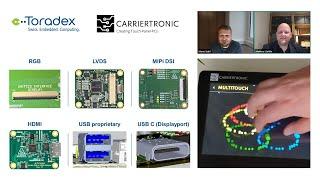 How to use a Toradex SoM on Custom Hardware and Connect to a Multitouch Display via LVDS