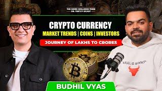 How to make crores with Crytpo | Trends| Best coins | Life Journey - ft. Budhil Vyas| Dr YSR Podcast