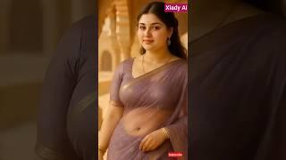 Her Smile Broke the Internet!  AI Saree Angel Looks Too Perfect to Be Real  #shorts #ailookbook