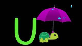 Animated ABCs - CVI / Low Vision friendly video (from Keynote)