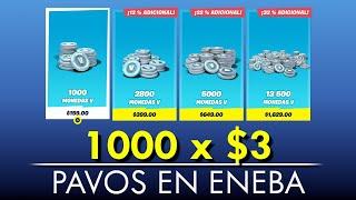  1000 pavos de Fortnite por $3 en Eneba [VPN]