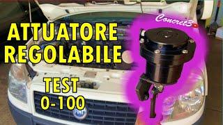 Nuovo attuatore turbo REGOLABILE per il Doblone, funziona questa cinesata ? TEST 0-100 P-gear