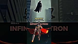 Sentry vs Infinity Ultron #shorts #short #marvel #mcu #sentry #infinityultron #animation #battle