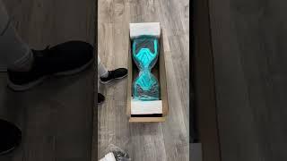 Unboxing the SISIGAD A26 Hoverboard in Blue Chrome