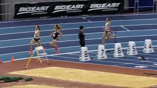 Madison Martinez 800 meter 2023 Big East Indoor Champion