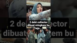 Bu Tejo membuat mingkem 2 debt collector sekaligus