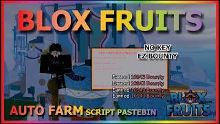 BLOX FRUITS Script Pastebin 2024 AUTO BOUNTY HUNT | AUTO LOCK (EZ GET 30M BOUNTY)