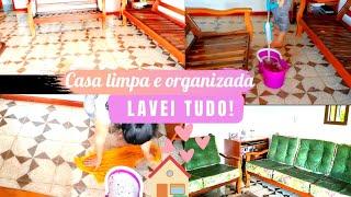 FAXINA COMPLETA|FAXINAPESADA | CASA LIMPISSÍMA E ORGANIZADA|LAVEI TUDO|JOGUEI ÁGUA|FAXINA NA SALA