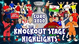 Euro 2020 Knockout Stage Highlights (Italy, England, France, Spain & more!)