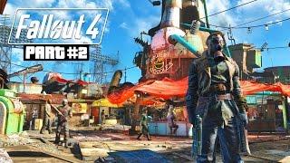 Fallout 4 Gameplay Walkthrough, Part 2 - DIAMOND CITY!!! (Fallout 4 PC Ultra Gameplay)