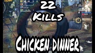 22 Kills with Chicken Dinner | Elite Yodha