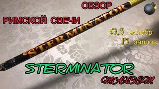 Обзор римской свечи от Maxsem  / T6237 / STERMINATOR / #fireworks