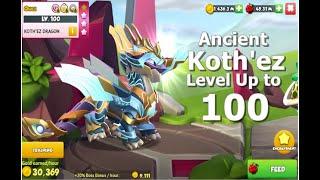 Ancient Koth'ez level up to 100 with 7 star-Dragon Mania Legends | Ancient Dragon | DML