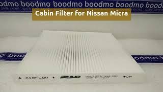 Cabin Filter for Nissan Micra