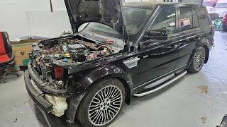 Range Rover Sport проект Баклажан часть3