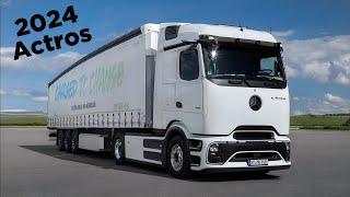 All-New 2024 MERCEDES eACTROS 600 officially revealed! Best truck in the world!