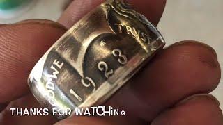 Making A Morgan Silver Dollar Coin Ring