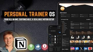 The Ultimate Notion Setup for Personal Trainers | Organize Your Clients, Coaching & Business