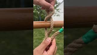WOW... Super Easy Knot.
