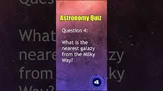 Astronomy Quiz! Mixed Difficulty