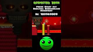 Press Start but Skeletal Shenanigans Bossfight in Geometry Dash  #geometrydash #feedshorts #fyp