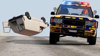 Cars VS Angry Driver Road Rage  - BeamNG Drive Nation