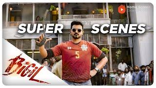 Bigil Super Scenes : Topnotch entry of Michel | Vijay | Nayanthara | Daniel Balaji | Jackie Shroff