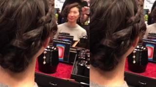 Twice The Charm Updo // IBS NY 2017 // BEAUTY TRIBE