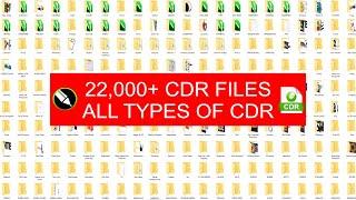 22,000+ CDR Files Free For Download