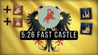 5:26 FAST CASTLE | Build Order Guides | Valdemar1902