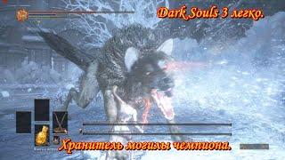 Dark Souls 3 легко. Хранитель могилы чемпиона.