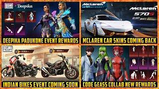  No DISCOVERY EVENT of DEEPIKA in BGMI ? | McLaren Coming Back | Bgmi New Upcoming Events