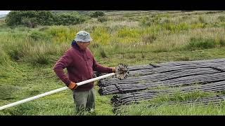 In conversation with Joe McAuliffe preparing his turf for 2024 at Ballinagare Bog Lixnaw Co Kerry.