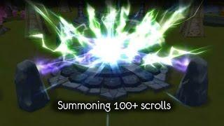 Summoners War. Summoning 100+ scrolls. Призыв более 100 монстров.