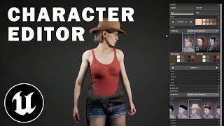 Unreal Engine | Character Editor (REVIEW)