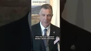 Vermont Gov. Phil Scott reacts to legislative race election results