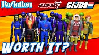 GI JOE 5POA ReAction Figures - Are They Worth It? - The Problem with Super7 #gijoe #super7