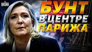 СРОЧНО из Франции! Подружка Путина ПРОИГРАЛА выборы. БУНТ в центре Парижа. Градус растёт