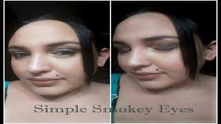 Beginner simple Smokey eye