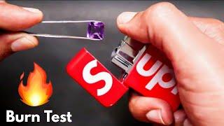 Amethyst vs Supreme Lighter (Real or Fake Test)